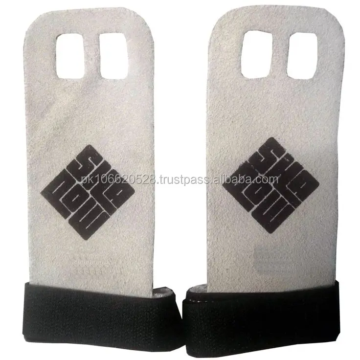 Weight Lifting Glove Type Textured Leather Gymnastics Hand Grip For Cross Training WODs, Pull Ups, Chin Ups, Kettlebell