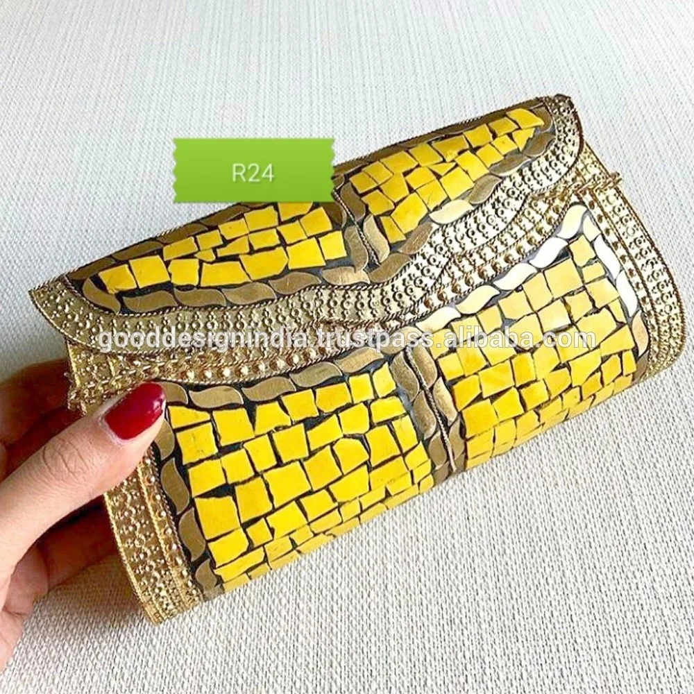Embroidery Ladies wallets and purses handicrafts hand bags