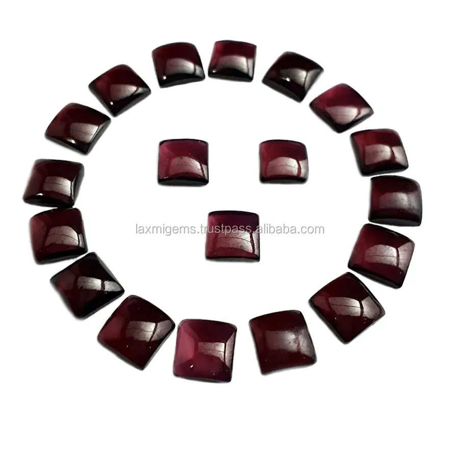 Wholesale Indian Natural Garnet Cabochon Handmade Loose Gemstone Manufacturer