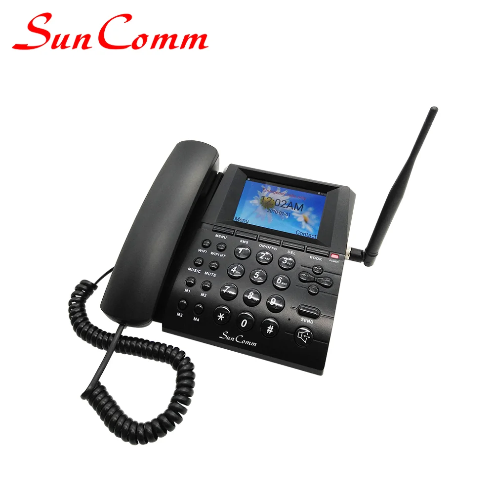  office telephones 4g lte wireless desktop phone