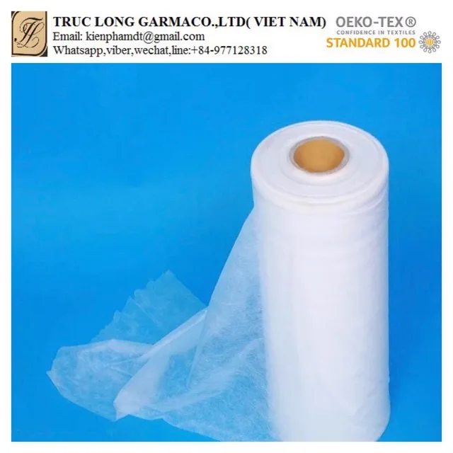 Thermal bond nonwoven interlining