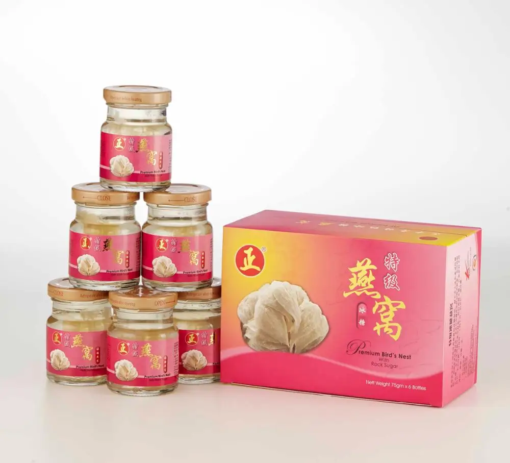
Premium Edible Bird Nest With Rock Sugar 
