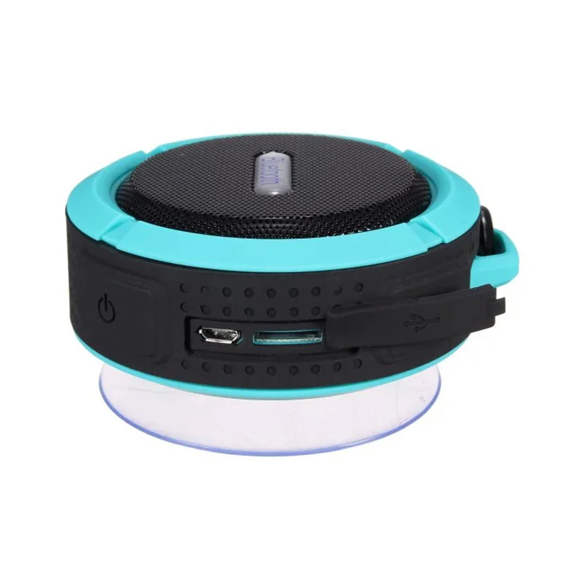 C6 активная акустическая система беспроводной bluetooth динамик с микрофоном водонепроницаемые MP3 музыкальный проигрыватель Blue tooth душевой