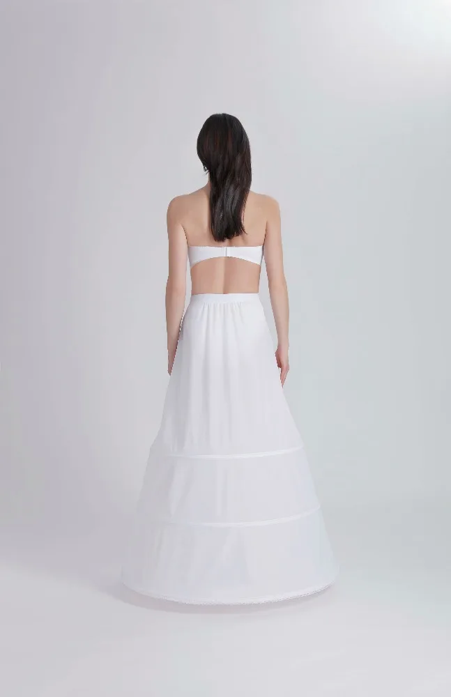 Высококачественный доступный подъюбник с 3 кольцами для свадебных платьев