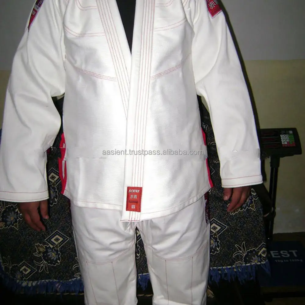 New Light BJJ Brazilian Jiu Jitsu Gi Preshrunk Fabric AASI ENTERPRISES