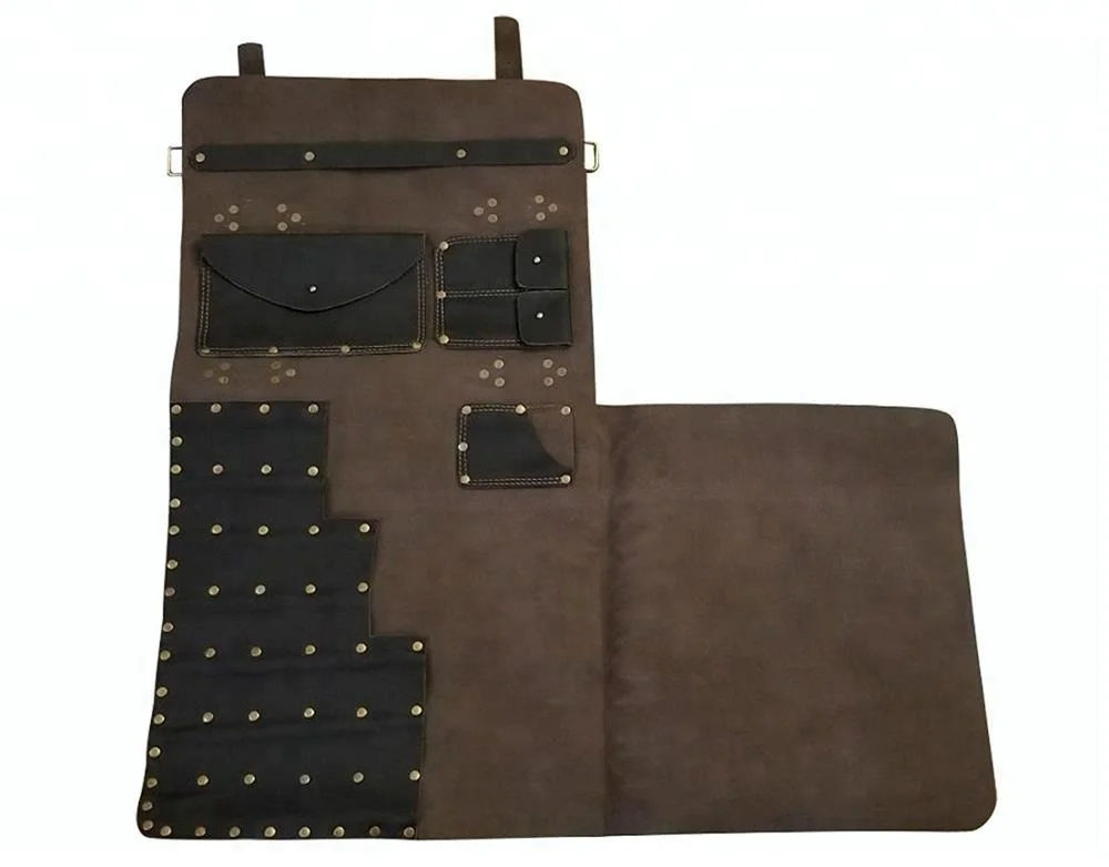 Factory Manufacturing Portable Chef Knife Roll Bag Case MKL-725