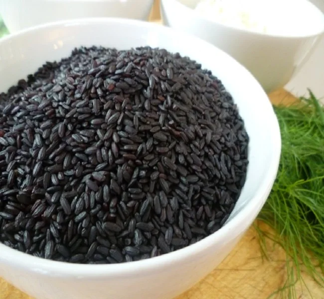 Органический черный рис низкая цена и высокое