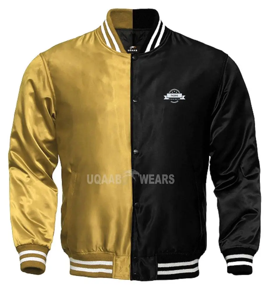 Мужская куртка-бомбер, яркая бейсбольная куртка, повседневная спортивная куртка из полиэстера, нейлоновая спортивная куртка, оптовая продажа