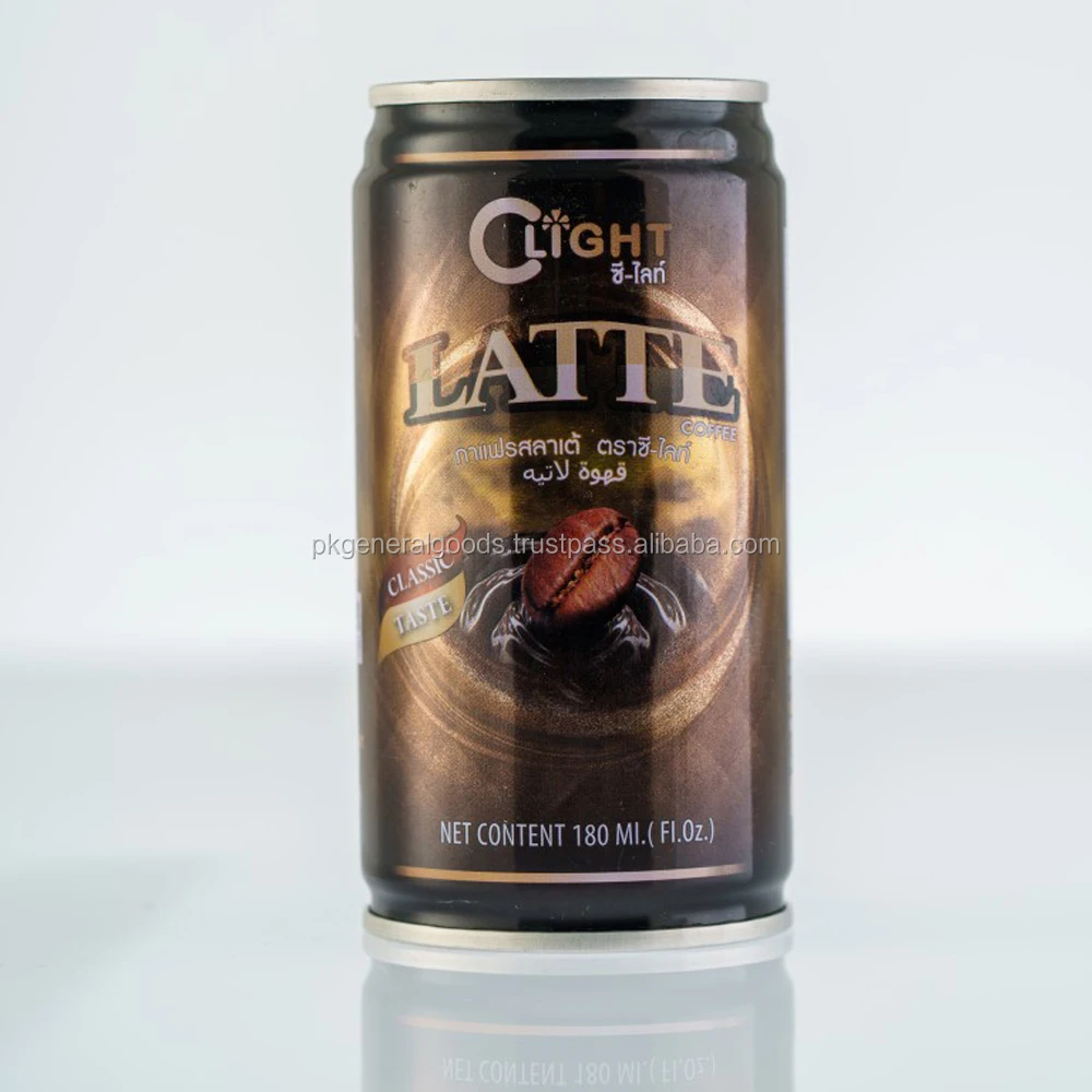 
Готовый к кофе напиток консервированный 180 мл марка C-Light 