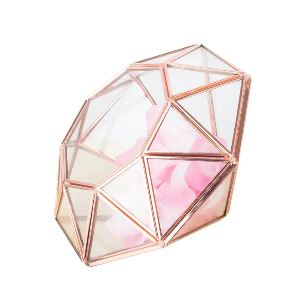 Antique Design Handmade Glass Terrarium Classic Plant Holder Vase for Home Decoration PC Material for Christmas