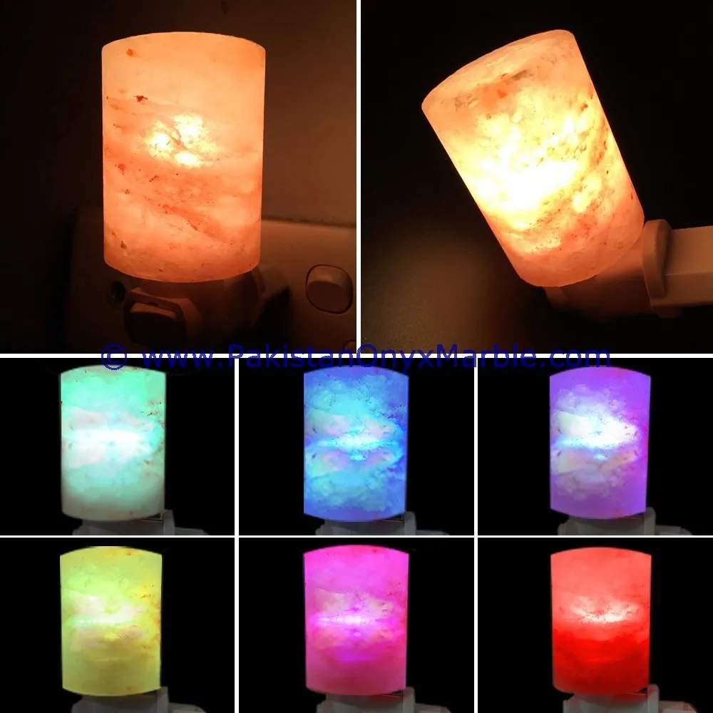 Manufacture and exporter himalayan Night Lights salt lamps crafted Manufacturers exporter Pakistan