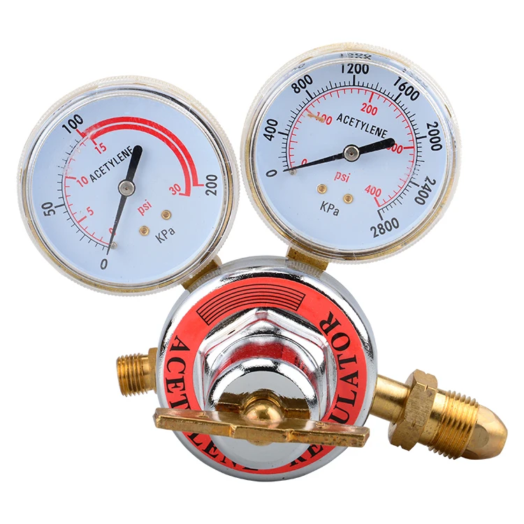 Good quality brass italy acetylene gas regulator