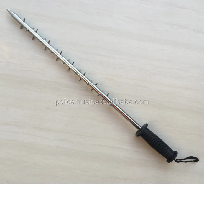 
Iron teeth steel stick for safety protection 