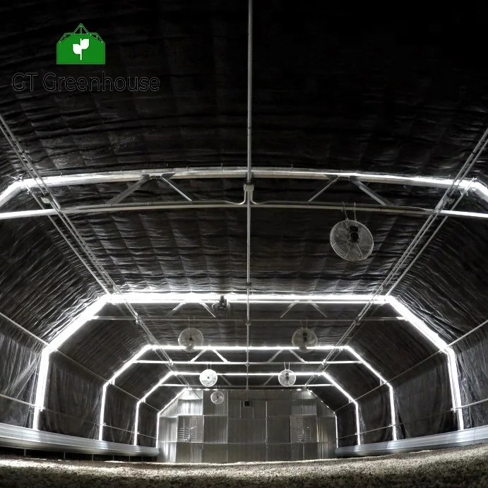 Плотные теплица с LED лампа для рассады