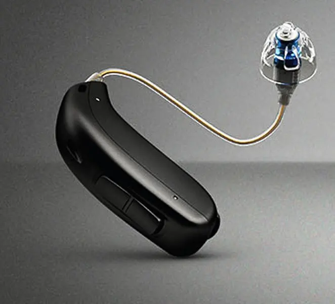 Oticon OPN 1 miniRITE Hearing Aid WITH water resistant coating bluetooth hearing aid rite bte made in Denmark