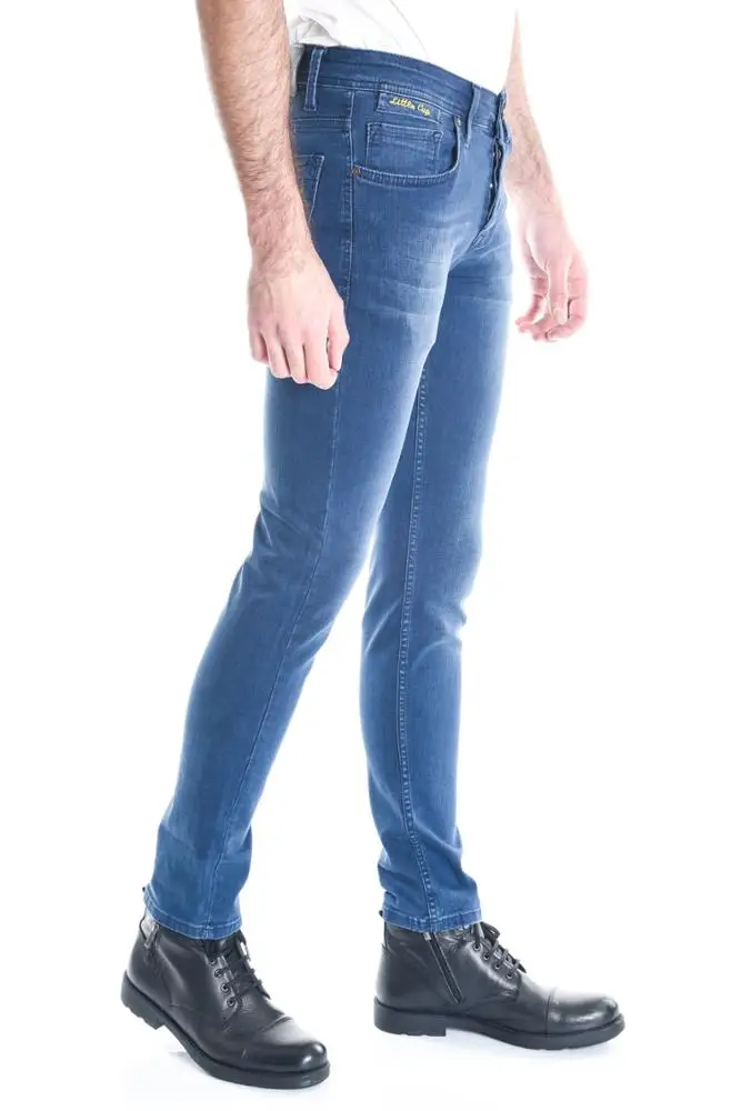 Турецкая фабрика оптовая продажа сделанные на заказ высококачественные популярные мужские узкие джинсы