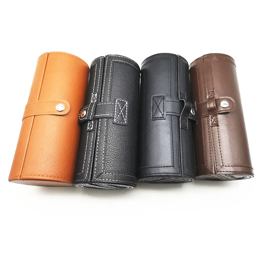 Hot Sale Custom Logo High Quality Man Gift Hotel Home Outdoor Traveling Portable PU Leather Case Shoe Polish Shoe Shine Kit