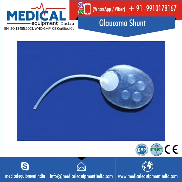 Excellent Quality Safe to Use Medical Consumables Glaucoma Shunt