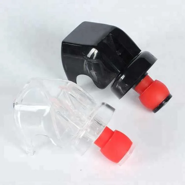 China Factory Price Silicone Sparkling Wine Stopper Champagne Sealer  Plastic Cork Material in Promotion