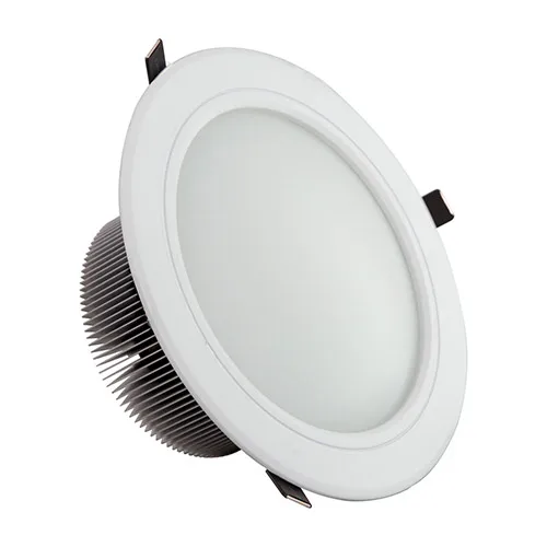 High Quality LED Ceiling Downlight for Housing IP65 Warm White (3000K) Aluminum & Plastic Body Auto Color Rendering Index