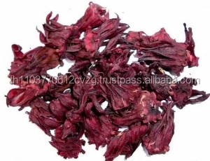 Dried Roselle Hibiscus Flower / OEM and Private Lab / Pesticide Free / 100% Natural / Product of Thailand / Herbal Tea