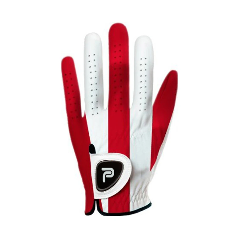 
Wholesale custom leather printing golf gloves 