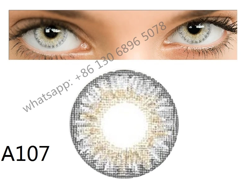 
yearly used 14.5mm in stock Three tones Wholesale Best Dream Natural Colored contact lenses 