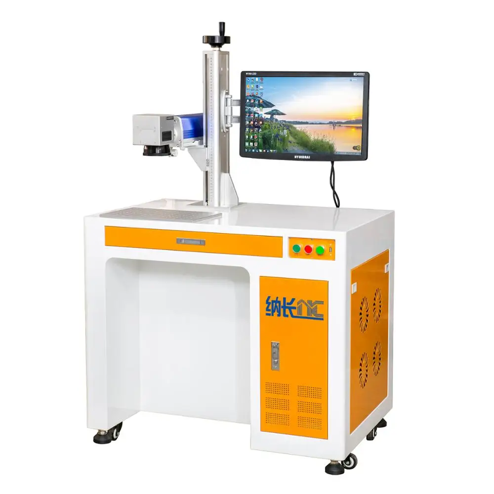 Customized Wireless Control Laser Marking Machine Connect PLC/Server Computer Network Connection Or Rs232 Connection