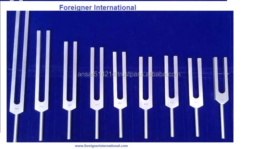 hot sale  customized sizing ideal for nurses Stainless Steel E.N.T. Instruments Tuning Fork