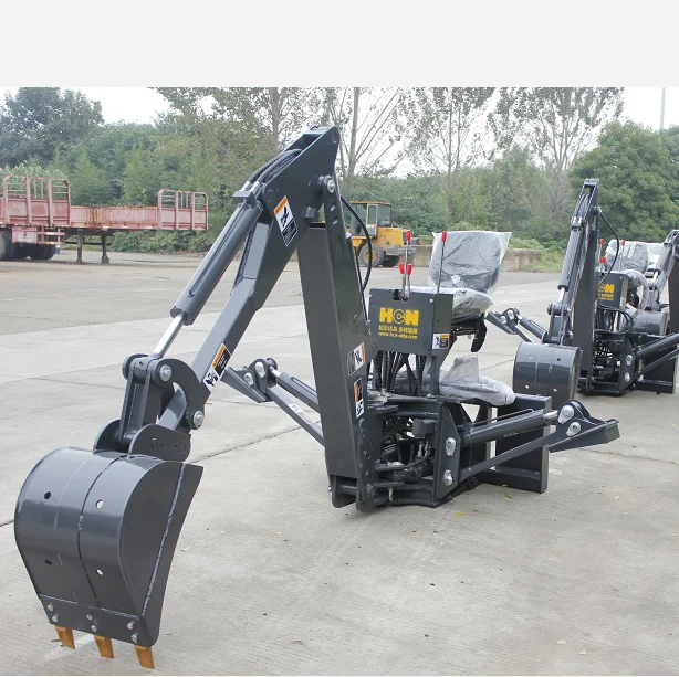 Best price HCN brand mini skid steer loaderTowable Backhoe