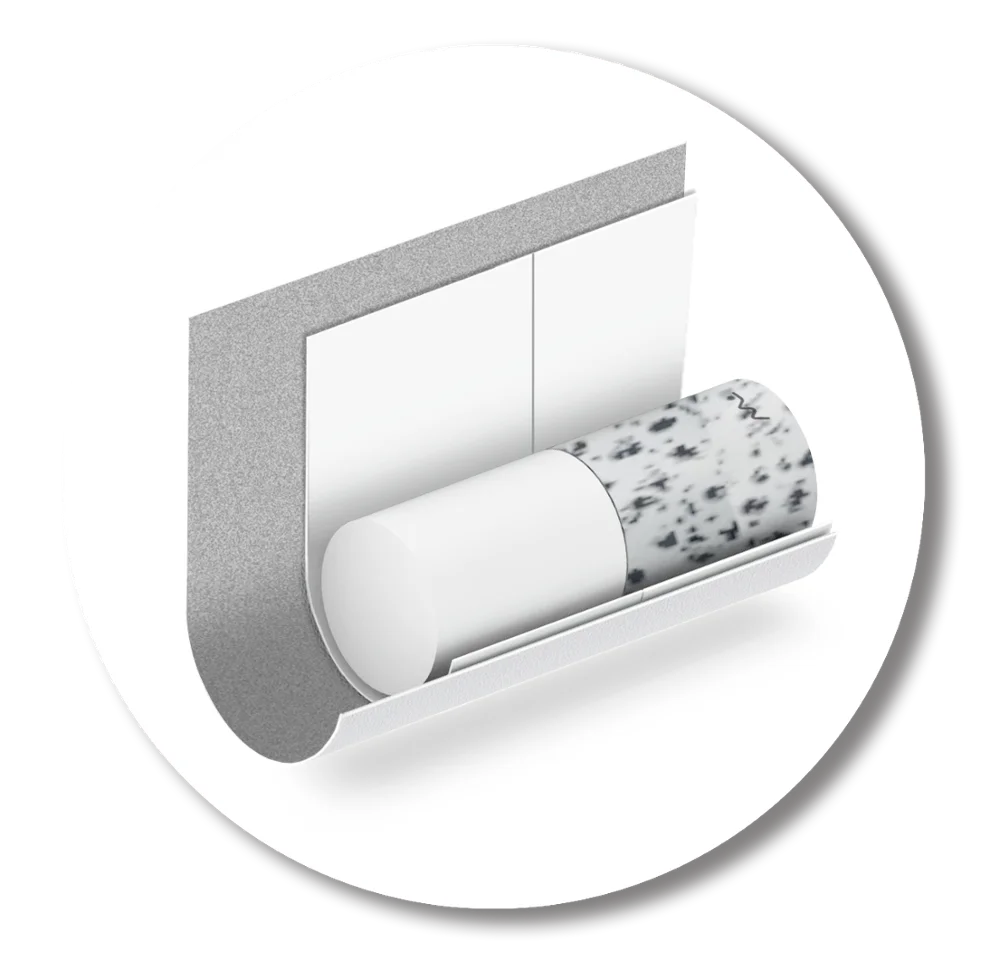 
Korea Cigarette Dual Charcoal filter rod cellulose acetate for cigarette 