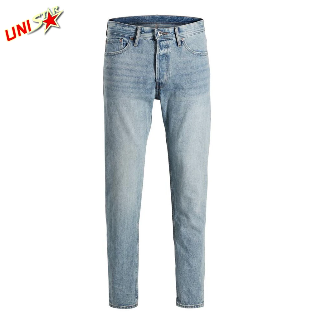 Skinny Ripped Fancy Unbranded Biker Jeans 2 OEM Denim Designer Wholesale Authentic Men Monkey White Bleach Light Western STREET