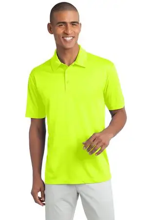 Port Authority Silk Touch Performance Polo Shirt - made from 100% polyester double knit with PosiCharge technology