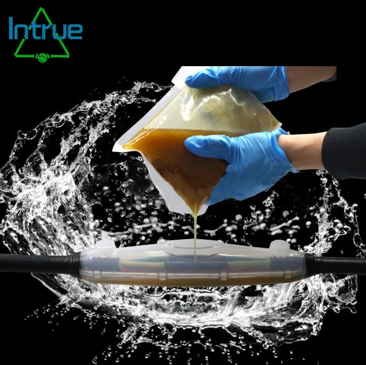 low voltage, waterproof, SJK1516, straight resin cable joint for underground cable connection or submersible pump