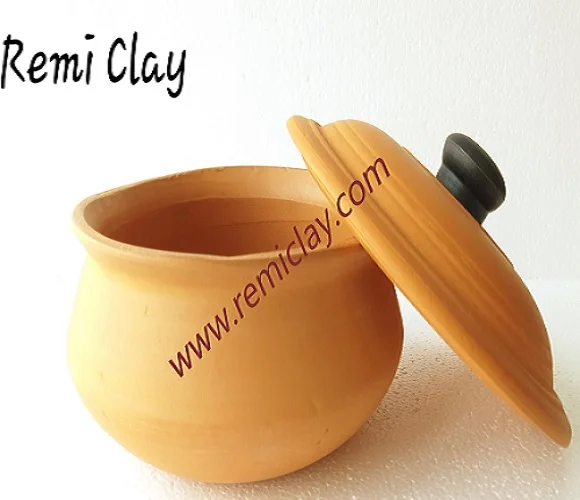 Индийская кухонная посуда, тонкая эмалированная терракотовая посуда Biryani Handi