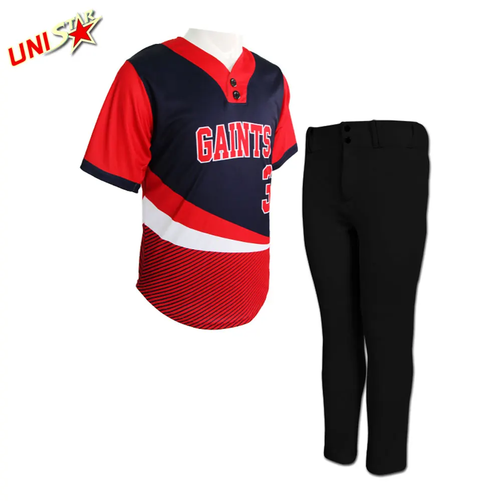 Custom Made Sublimation Baseball Uniform