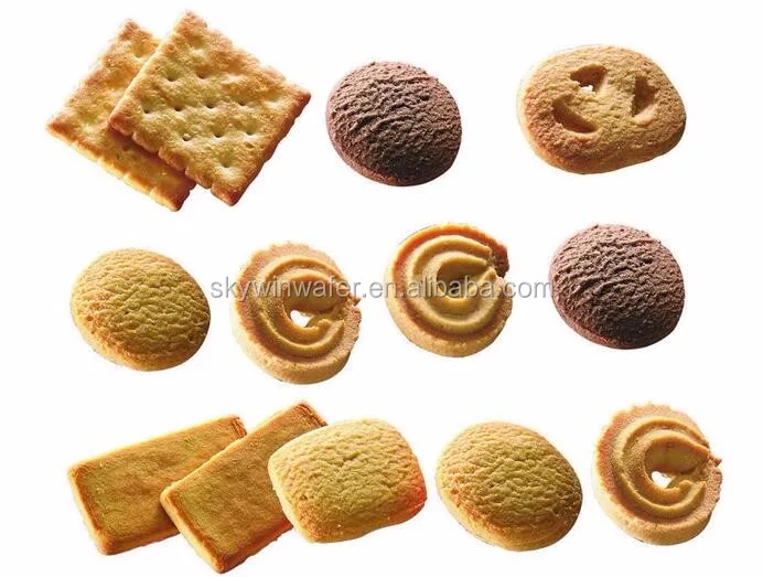 SKYWIN New small table type french cookie machine PLC system control macaron cookie making maker machine for sale