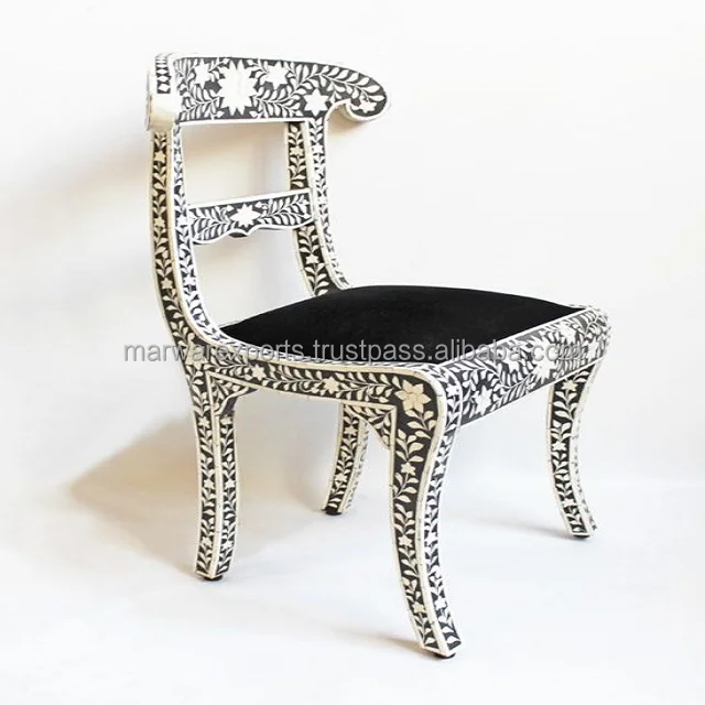 bone inlay dining chair furniture