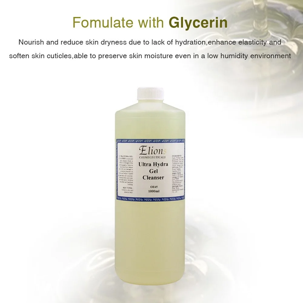 Private Label ODM/OEM Deep Cleansing Nourishing Gel Foam Amino Acid Hydrating Facial Cleanser Dry Adult Skin Glycerin Daily