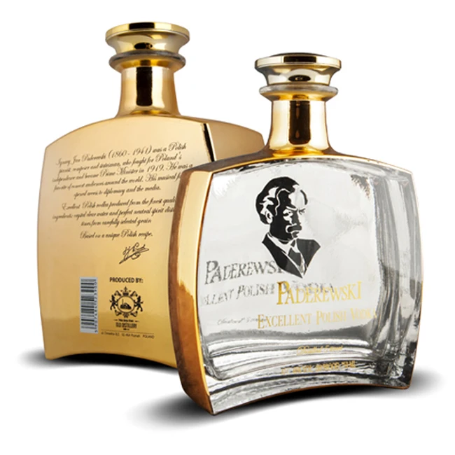 Лучшая фирменная бутылка для водки с зернистой структурой 700 мл с лучшим вкусом оптом