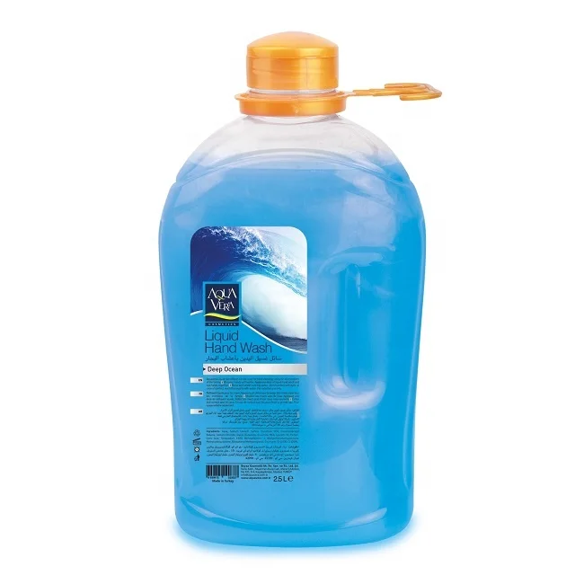 AquaVera Deep Ocean 2,5lt Liquid Hand Wash for Adults Toilet Soap with Chemical Ingredients