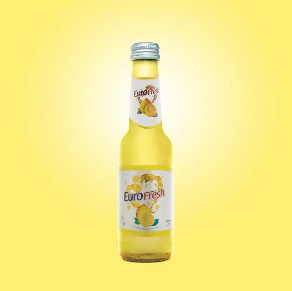 Блестящая минеральная вода со вкусом яблока