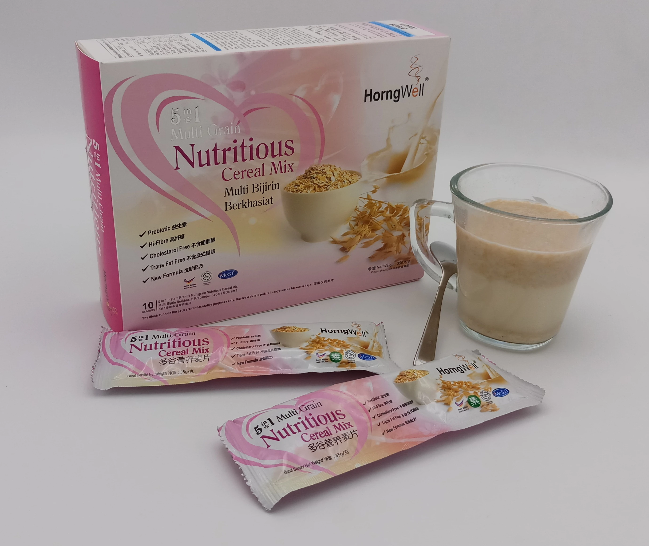  5 в 1 многозерновая питательная смесь овса для завтрака