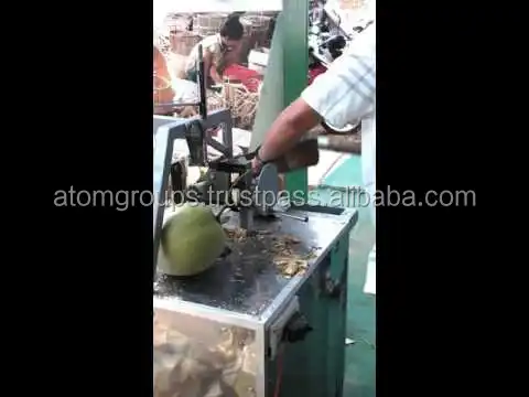 Green Coconut Peeling Machine