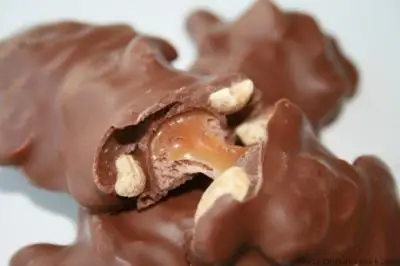 
For CHOCOLATE BAR COVERED WITH PEANUT 