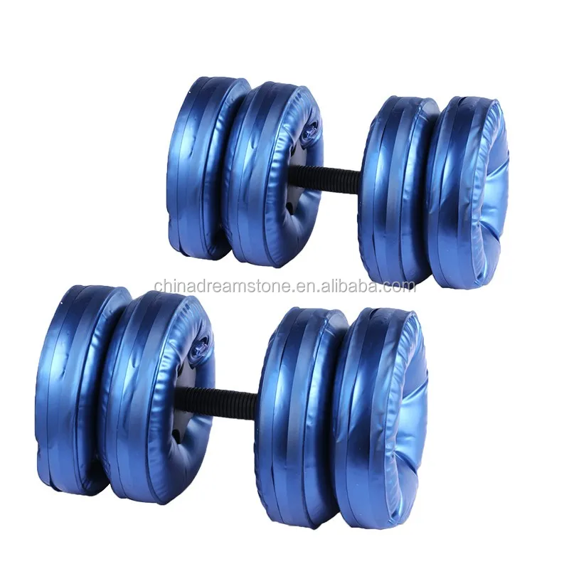 New Products 2019 Innovative Aqua PP Product Water Filled Dumbbells Weight Fitness Body Building