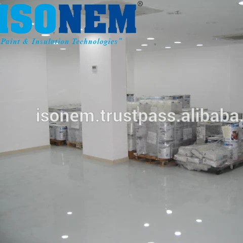 ISONEM SELF LEVELLING 3K FLOORING MATERIAL FOR CONCRETE GARAGE, WAREHOUSE, FACTORY , HOSPITALS, MANUFACTURER FROM TURKEY