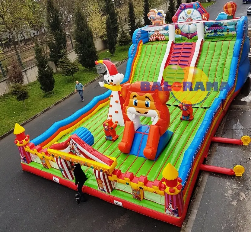 Inflatable Carnival Park 8x15x6m, inflatable playgrounds
