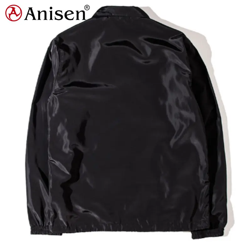 
Fashion streetwear size Coaches Jacket Sport Man Jacket, 100% Polyester Nylon Waterproof coaches Jacket 