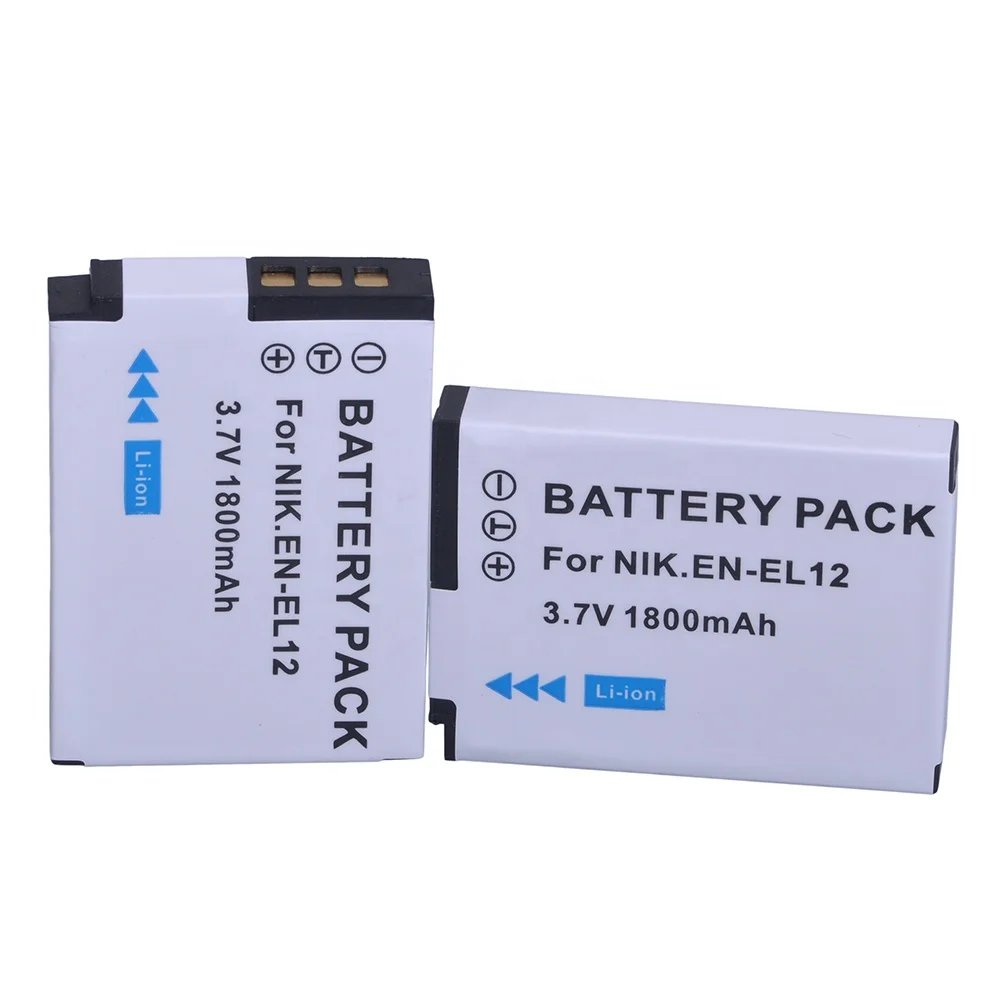 EN-EL12 EN-EL12 EN EL12 Battery for Nikon CoolPix S610 S610c S620 S630 S710 S1000pj P300 P310 P330 S6200 S6300 S9400 S9500 S9200